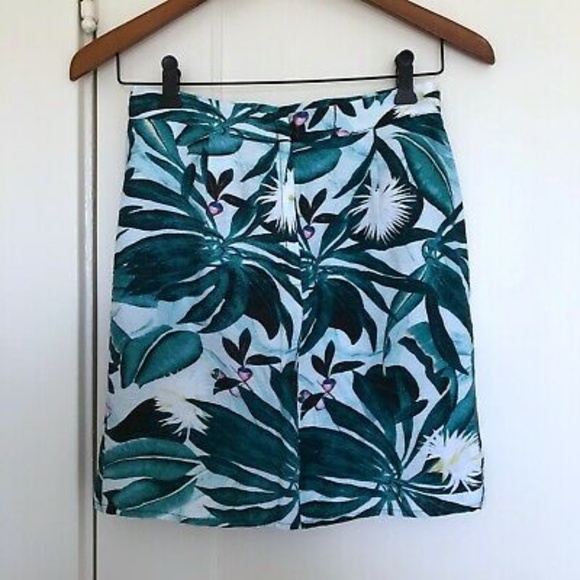 Anna Glover x H&M Patterned Wrapover Skirt - Picture 4 of 8